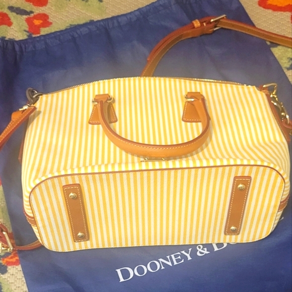 Dooney & Bourke Yellow Tan Satchel